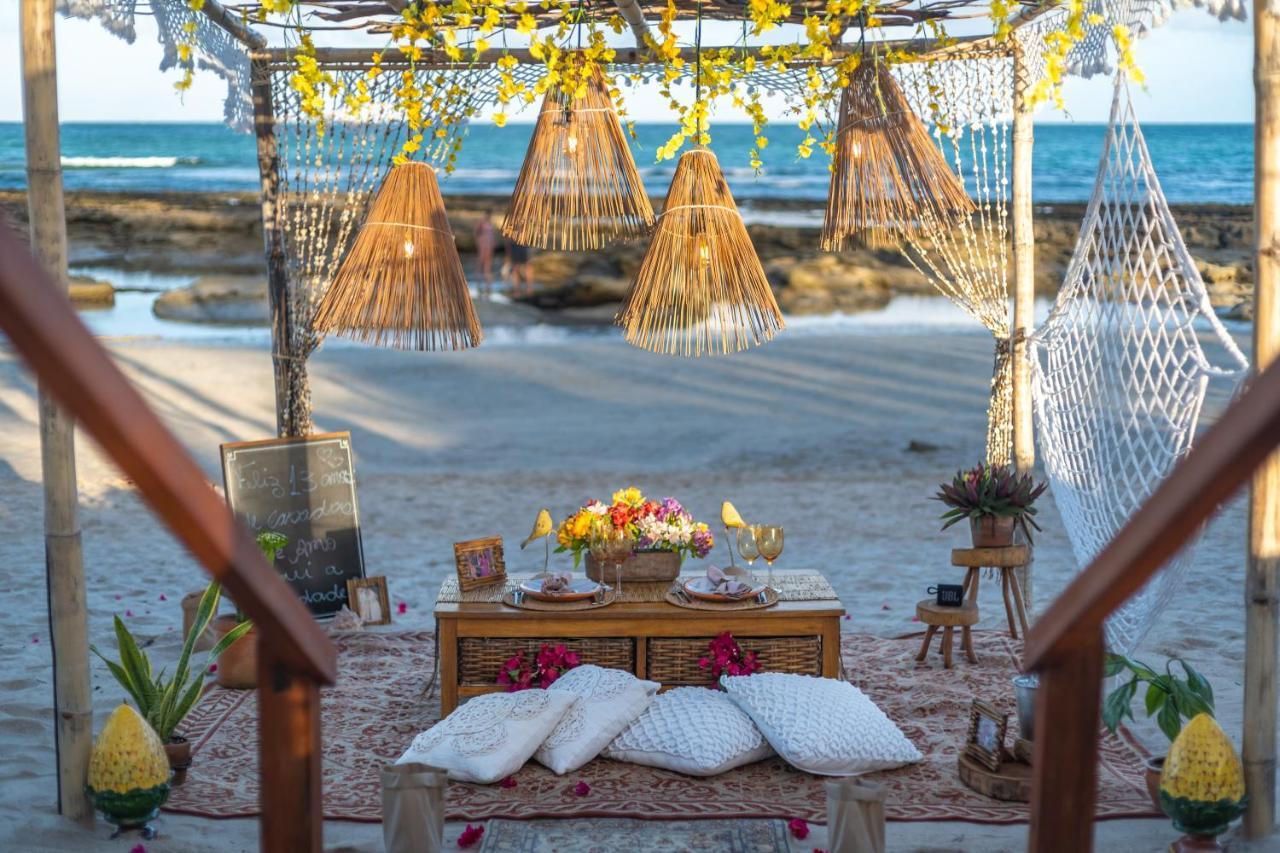 Pontal Dos Carneiros Beach Bungalows Прая-дос-Карнейрос Экстерьер фото