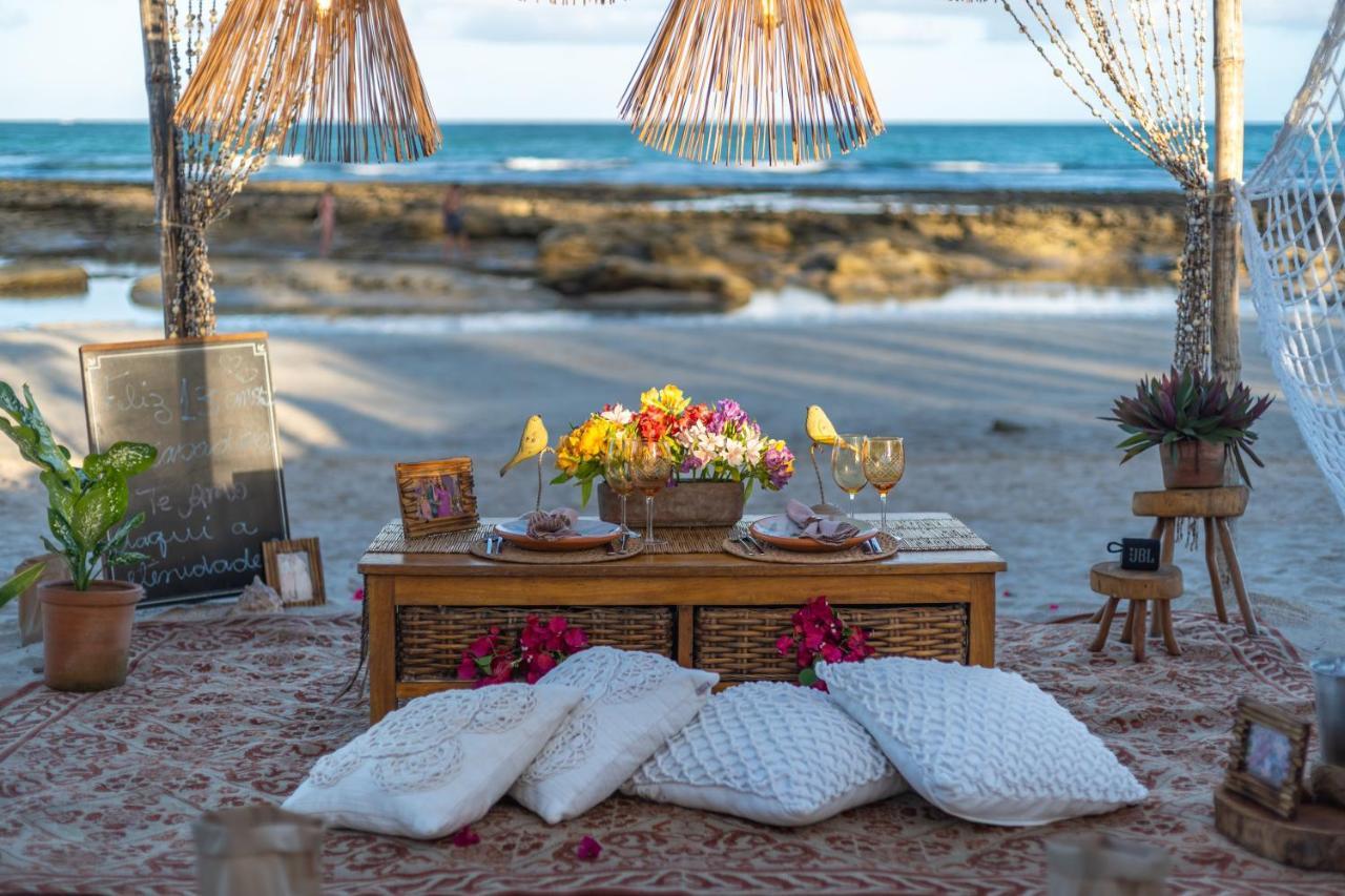 Pontal Dos Carneiros Beach Bungalows Прая-дос-Карнейрос Экстерьер фото